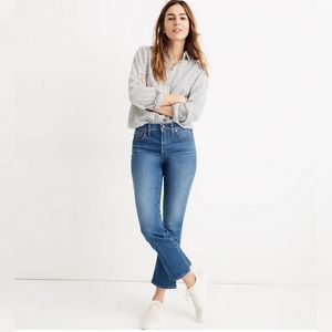 Madewell cali demi boot jean